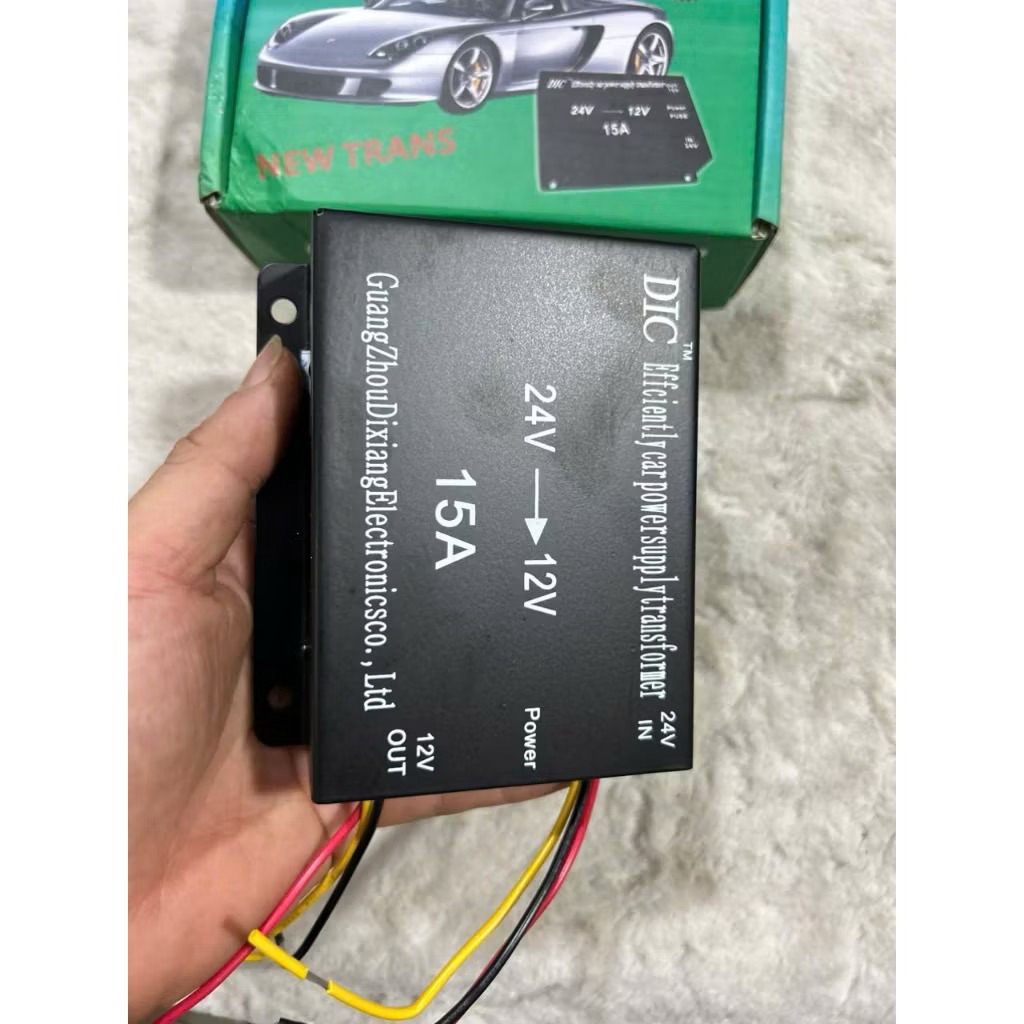 Đổi nguồn 24v về 12v công suất 30A,20A, 15A. Đối nguồn ô tô