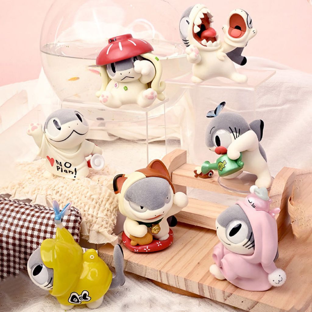 (Có Sẵn) Blindbox mèo cá mập Tianwen Kadokawa