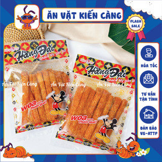Snack Mỳ Gân Bò Hằng Đại,176G~20 thanh Snack Que Cay, Tăm Cay tuổi thơ,đồ ăn vặt
