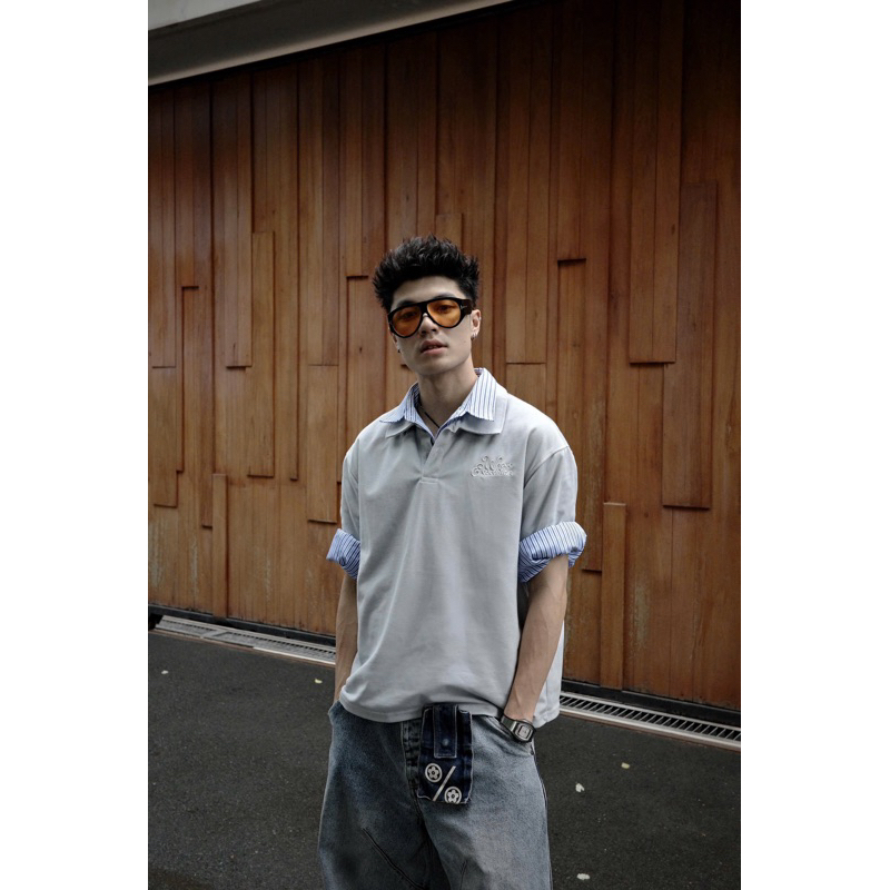 CONTOUR POLO - Áo polo vải cá sấu form big boxy nam nữ Whose Studio | BigBuy360 - bigbuy360.vn