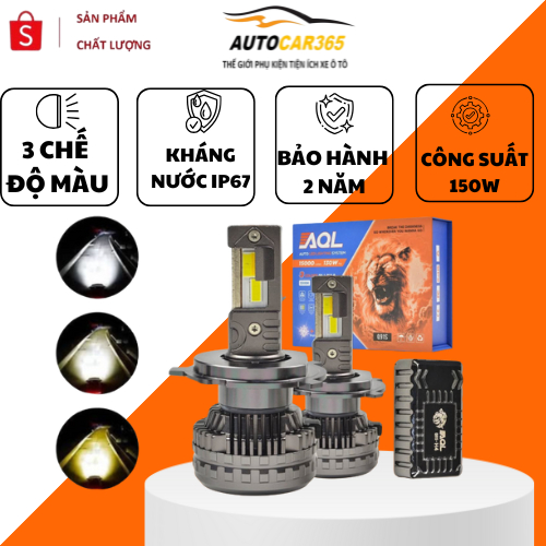 Bóng Đèn LED Ô Tô Cao Cấp 150W – Siêu Sáng, Tiết Kiệm Điện, Chống Nhiệt, Tự Động Thích Ứng, Tăng Sáng Gầm & Pha Xe