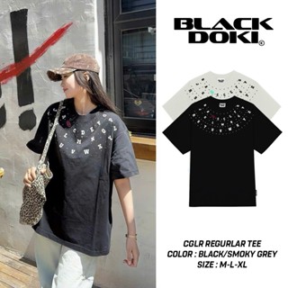 Áo thun BLACKDOKI-CCF LOGO ,áo phông cotton 260gsm boxy form rộng uniesex nam nữ menswear womenswear
