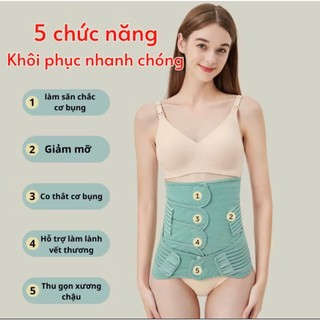  Đai Nịch Bụng Sau Sinh Chống Cuộn - Siết Eo Và Hông định hình from bụng - giảm mỡ bụng hiệu quả 