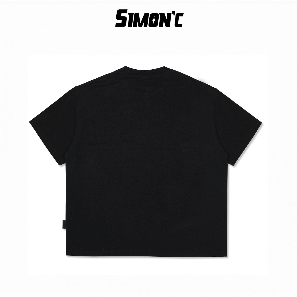 Áo Thun Form Big Boxy '' SIMON'C BY MY SIDE '' Cotton 100% Local Brand Unisex Cổ Tròn | BigBuy360 - bigbuy360.vn