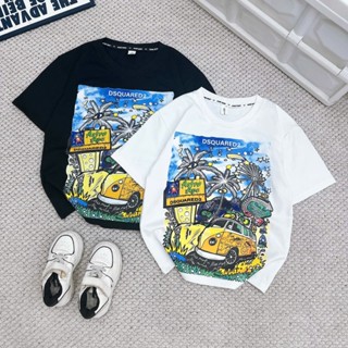 Áo Phông Thun In Hình ô Tô  DS.Q Đẹp Bé Trai Nam - Áo Cộc Tay Cotton Bé Trai  - Áo Boy Phố Bé Trai Mặc Thoái Mái ---