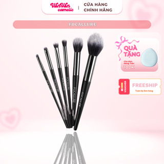  Bộ 6 Cọ Trang Điểm Focallure Đa Năng Lông Cọ Mềm Nhỏ Gọn Tiện Lợi Bỏ Túi Thích Hợp Đem Đi Du Lịch 100g 