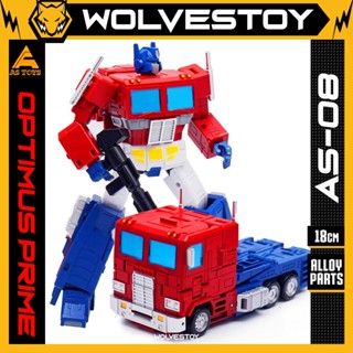Mô Hình ASToys AS-08 Optimus Prime SS86 Transformers Robot Biến Hình 18cm