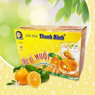 [Rẻ vô địch] MỘT THÙNG  12 TẮC XÍ MUỘI HỘP GIẤY Thanh Bình  900g (18 gói x 50g) Mai Anh Nhựa
