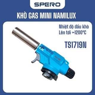 Đèn khò GAS NAMILUX TS1719RN nhiệt độ đầu khò lên tới 1200 độ C chính hãng 100% bảo hành 6 tháng.
