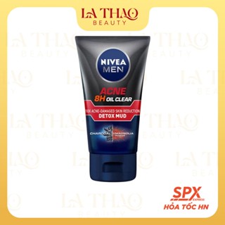 Sữa Rửa Mặt NIVEA MEN Acne Oil Clear Bùn Khoáng Ngừa Mụn | Sạch Sâu (50g)