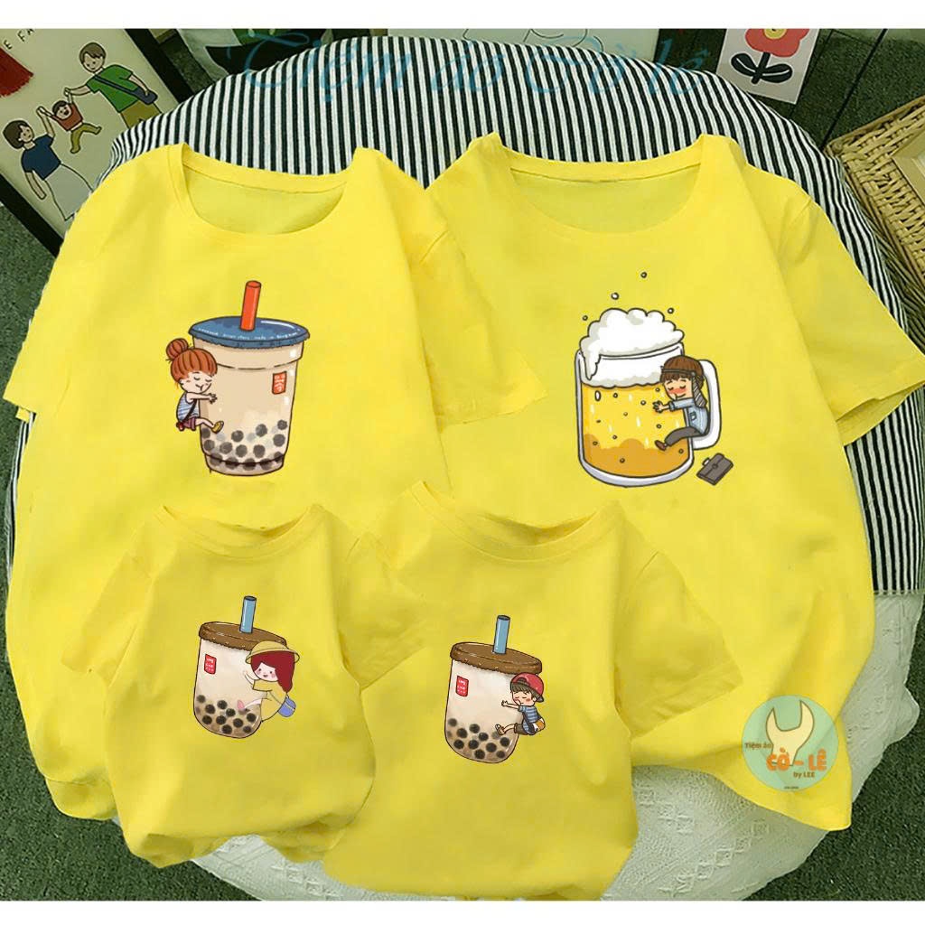 Áo Thun Nam Nữ chất cotton mát mịn đủ size từ 5-100kg-Đồng Phục Gia Linh