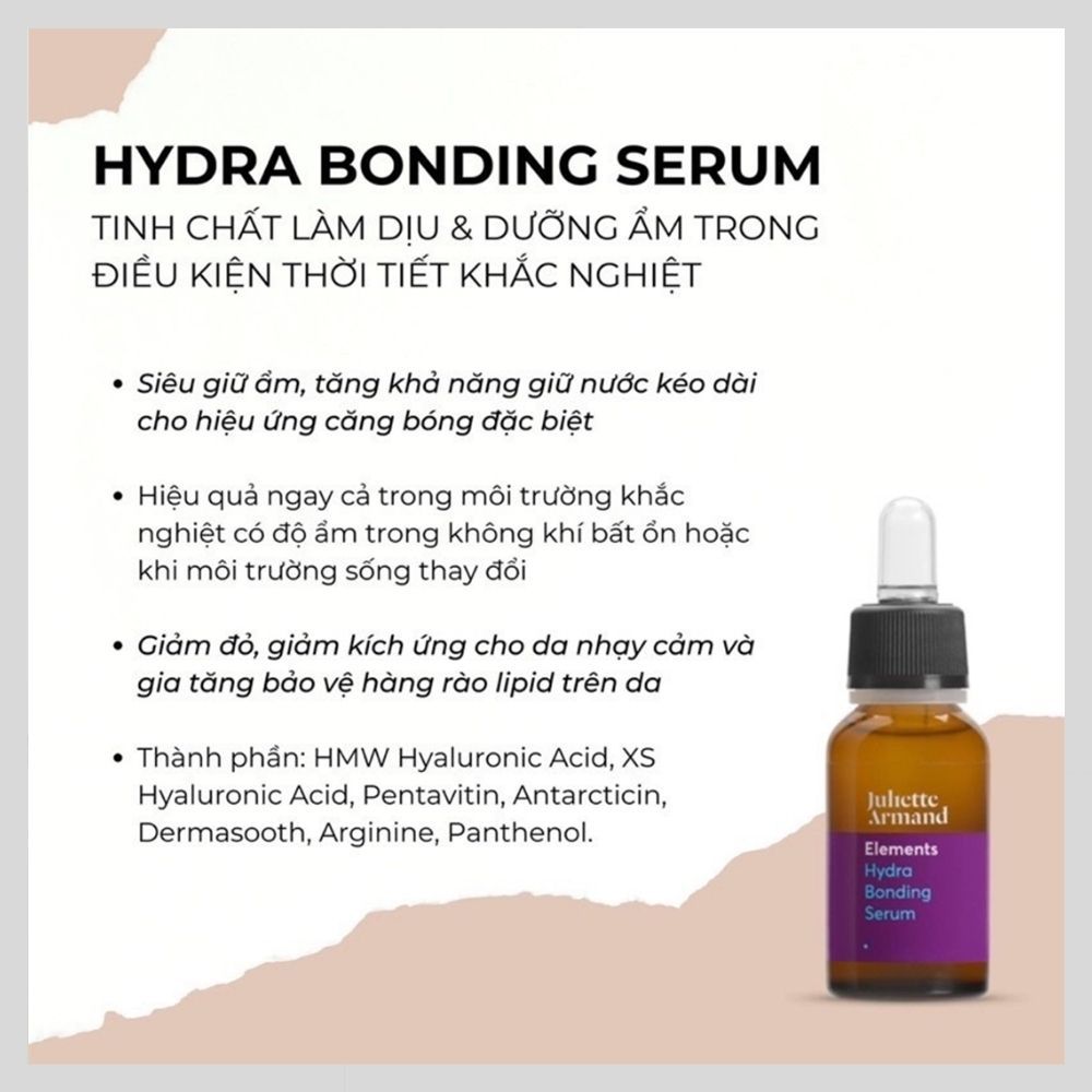 [Công ty] Serum làm dịu và dưỡng ẩm căng bóng J.A Hydra Bonding Serum 20ml