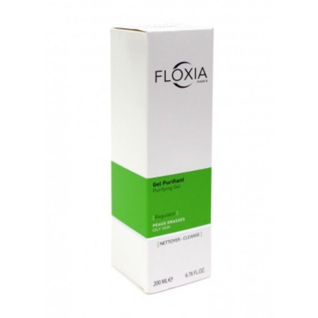 Gel rửa mặt Floxia Paris Purifying Gel Aha da mụn ngăn mụn kiềm dầu 200ml