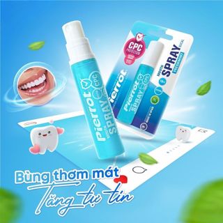 Xịt Thơm Miệng Diệt Khuẩn Pierrot 10ml