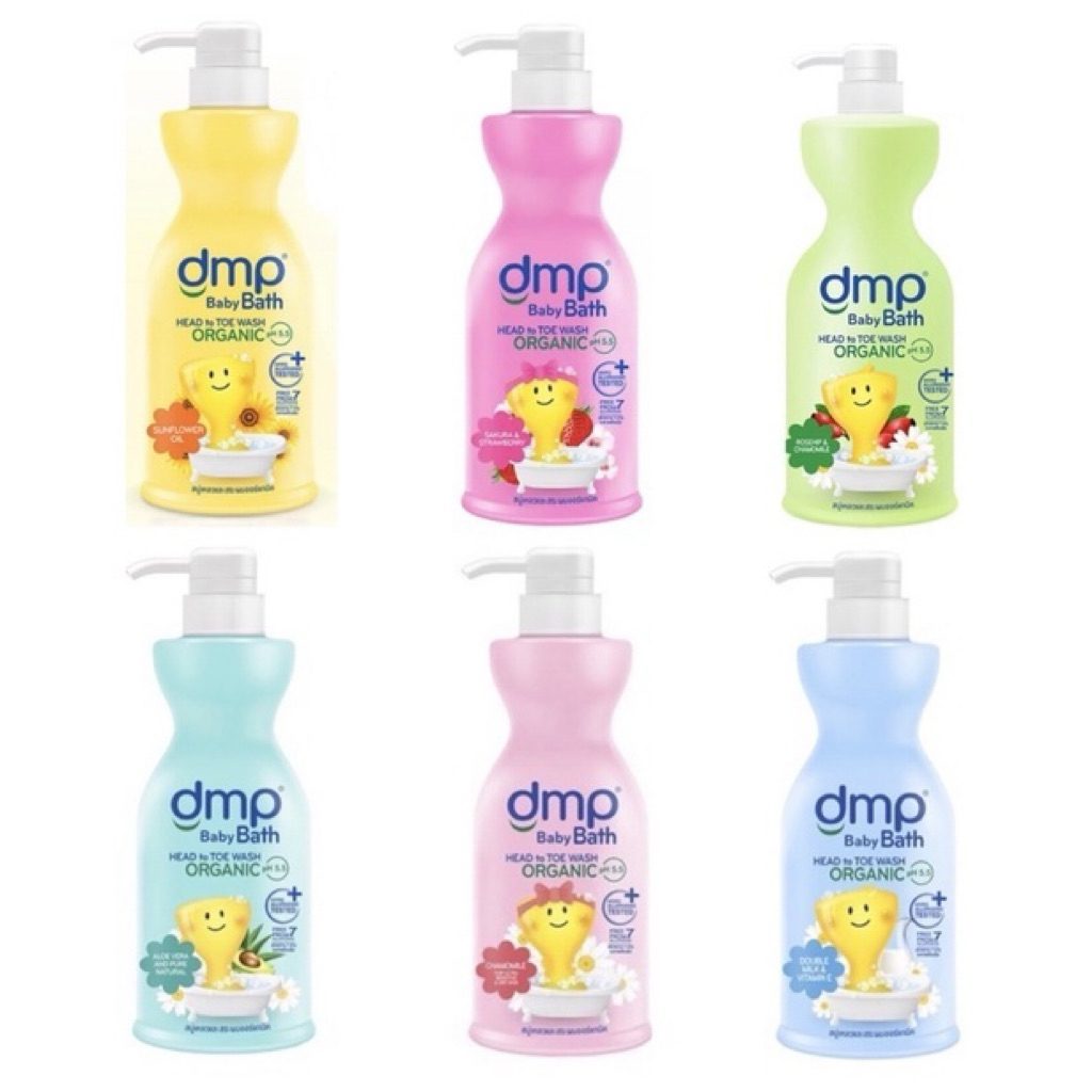 TẮM GỘI DMP CHO BÉ MÙI SỮA HÀNG NỘI ĐỊA THÁI LAN 480ml