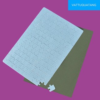  Combo 20 cái Phôi tranh ghép hình size A4 19.5x28.5cm - in chuyển nhiệt 