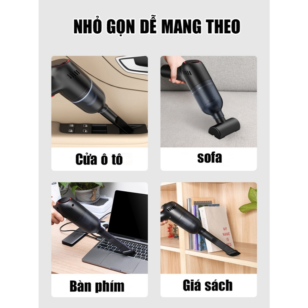 Máy hút bụi cầm tay mini cao cấp chính hãng Unpublic | BigBuy360 - bigbuy360.vn