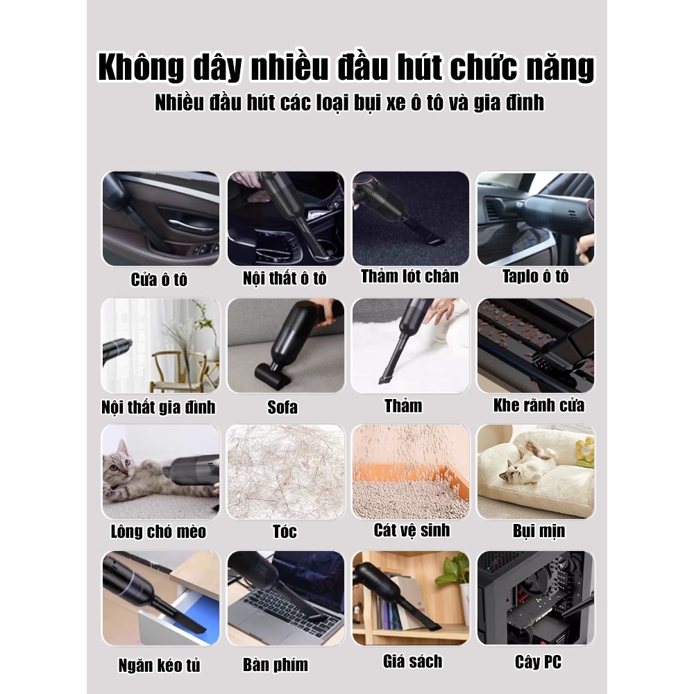 Máy hút bụi cầm tay mini cao cấp chính hãng Unpublic | BigBuy360 - bigbuy360.vn