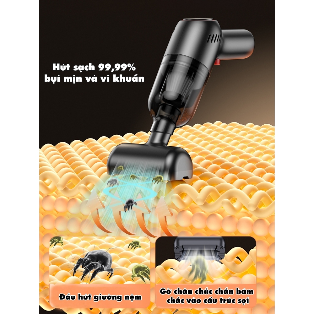 Máy hút bụi cầm tay mini cao cấp chính hãng Unpublic | BigBuy360 - bigbuy360.vn