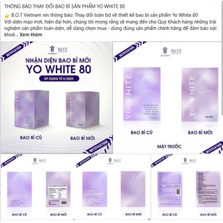 Viên Uống Trắng Da Yo White 80, Viên Trắng Da Chống Nắng Nội Sinh Yo White 80 GeniShop Giúp Da Trắng Sáng Dưỡng Da