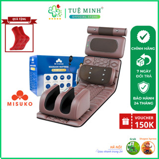 Đệm Massage toàn thân kèm máy massage chân MISUKO MAT-C88 12 điểm [ BẢO HẢNH 24 THÁNG ]