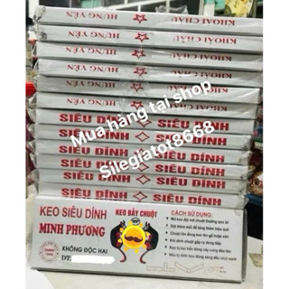 keo dính chuột minh phương,sỉ 12 tấm keo chuột