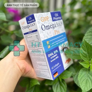 Viên uống Omega 3.6.9 Pro CK (Omega 369 CK - Hộp 60 viên)