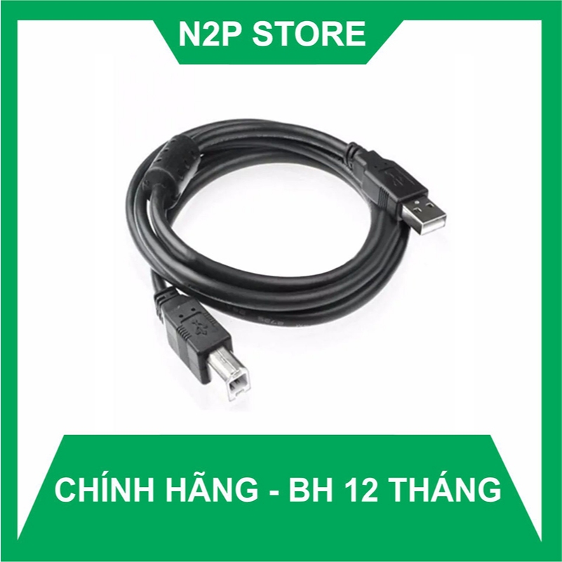 Dây cáp USB máy in dài 1M5 - 3M - 5M chống nhiễu tốt