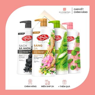 Sữa Tắm Lifebuoy Naturals 800g – Detox & Sạch Sâu, Giảm Mụn, Sáng Da Từ Thiên Nhiên!