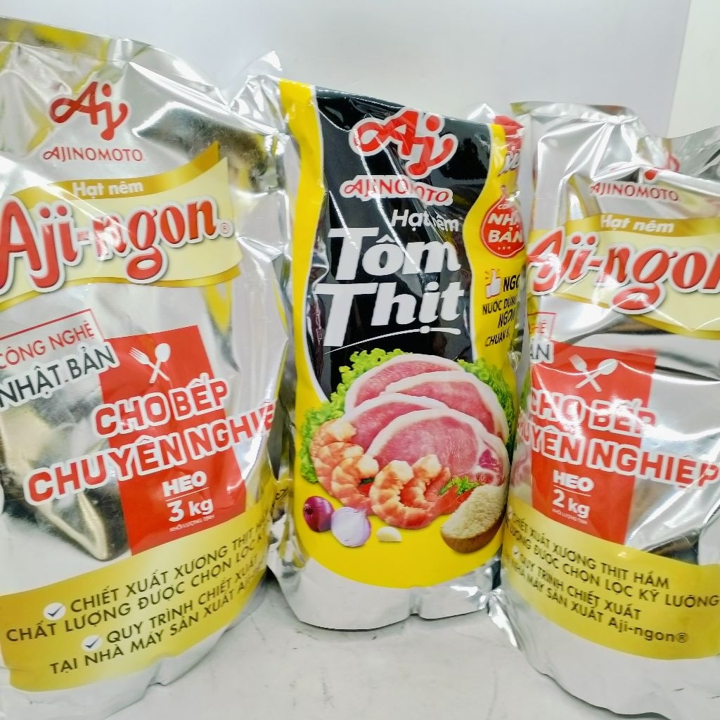Gói Hạt Nêm Aji-ngon® Ajingon Heo 2kg/ 3Kg
