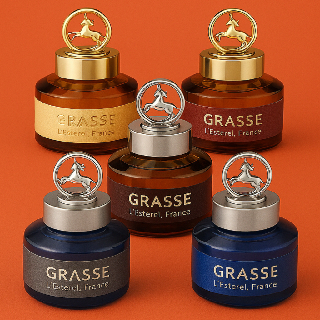 Nước hoa ô tô Grasse, nước hoa ô tô cao cấp Hàn Quốc với tinh dầu nước hoa Pháp