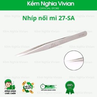 Nhíp nối mi 27-SA (trắng) - MP5465