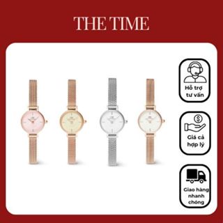 (Tặng Vòng Tay) Đồng Hồ Nữ Daniel Petite Mini Dây Thép- Đồng Hồ Daniel Wellington Cho Nữ