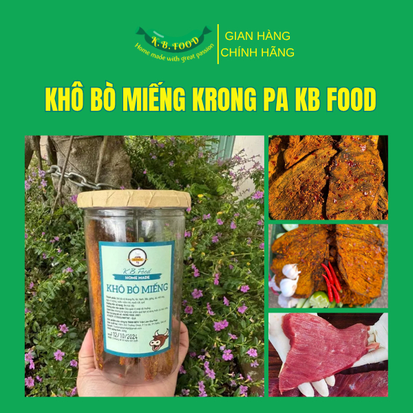 Khô bò Miếng 99k kb food