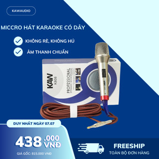 Micro Có Dây Cao Cấp Hát Karaoke Âm Thanh Cực Hay, Giảm Nhiễu, Chống Hú, Hát Như Ca Sĩ Bảo Hành Chính Hãng 12 Tháng