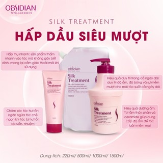 Hấp Dầu Dưỡng Tóc Siêu Mềm Mượt Obsidian 1500ml