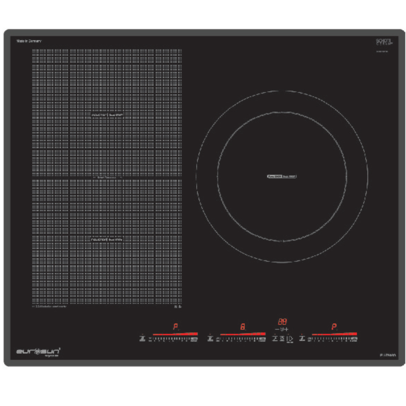 Bếp Từ Eurosun 3 vùng nấu EU-T906G – EUROSUN - PEB