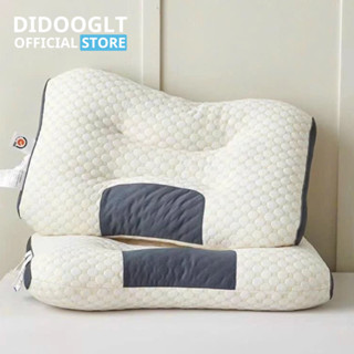 Gối Ngủ Chống Đau Cổ Vai Gáy Didooglt Gối Dệt Kim Lõi Bông Xơ Chống Ngáy Giảm Mệt Mỏi Cho Mọi Người