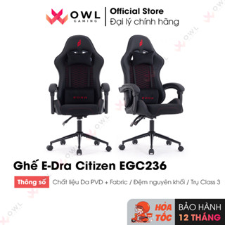 Ghế gaming E-Dra Dignity EGC234 / Citizen EGC236 (Hàng chính hãng)