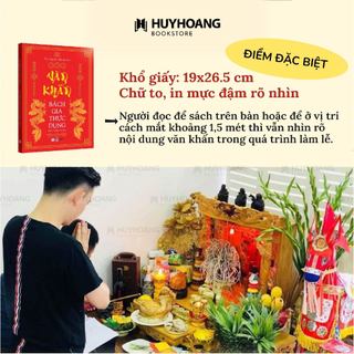 Sách - Văn Khấn Bách Gia Thực Dụng (Tái bản 2023), Huy Hoàng Bookstore