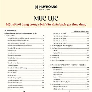 Sách - Văn Khấn Bách Gia Thực Dụng (Tái bản 2023), Huy Hoàng Bookstore