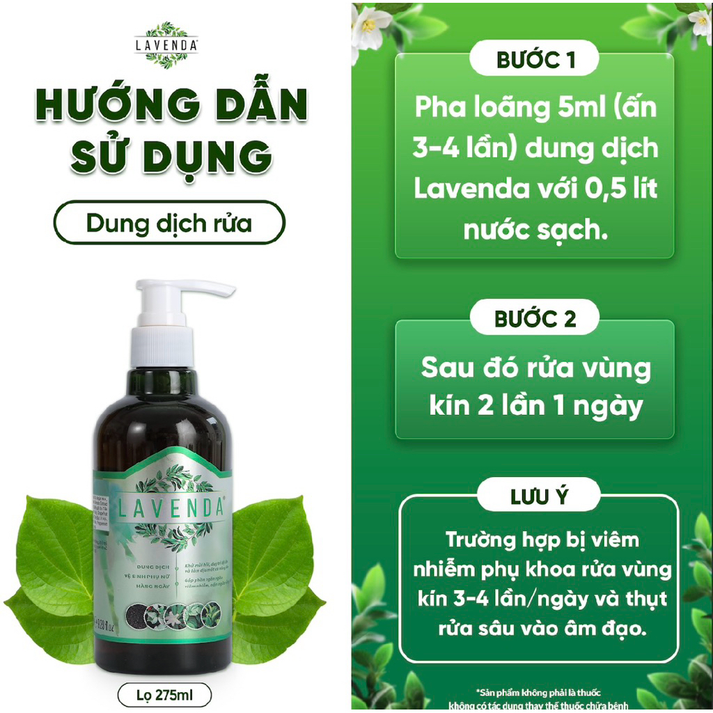 Dung dịch vệ sinh Lavenda