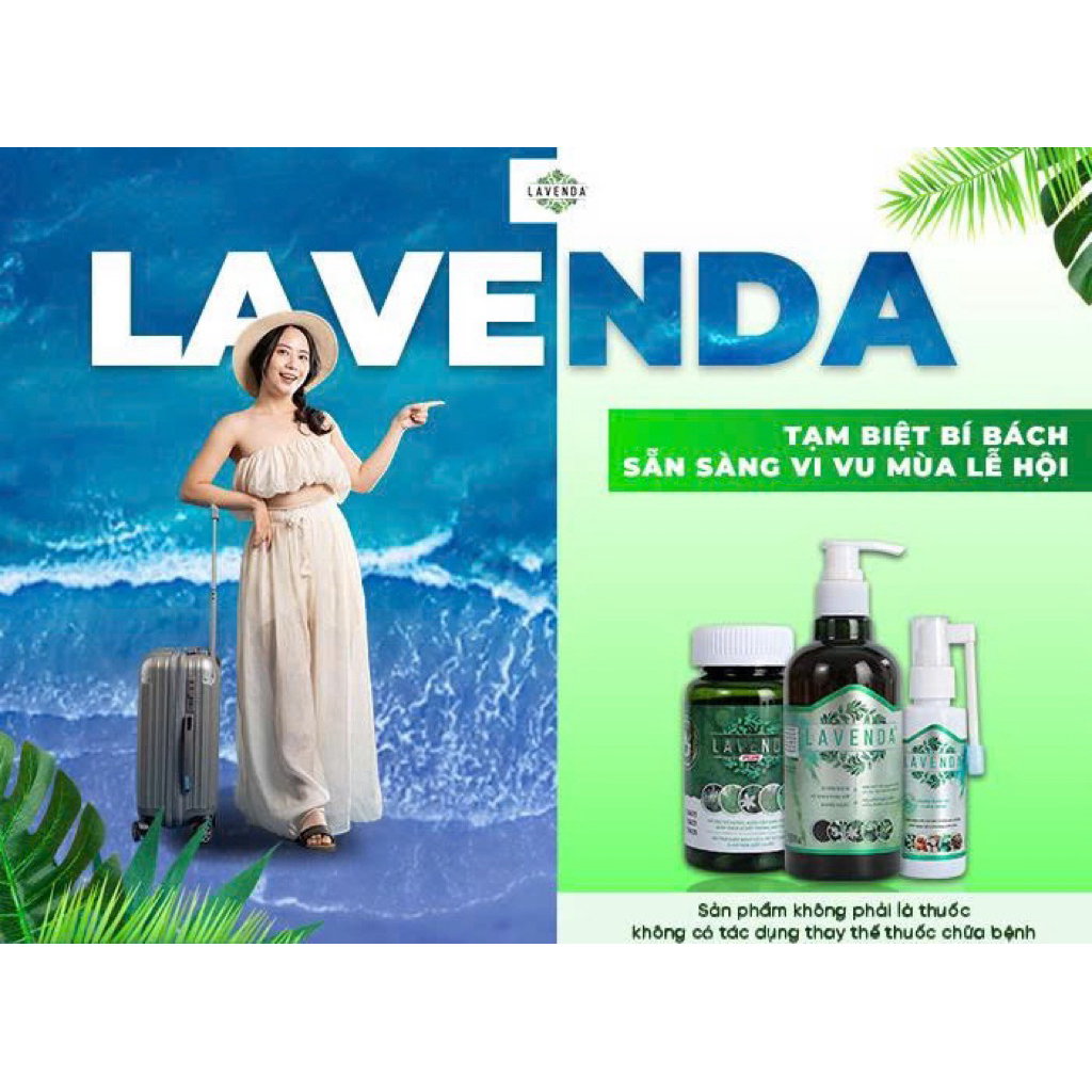 Combo 3 sản phẩm lavenda