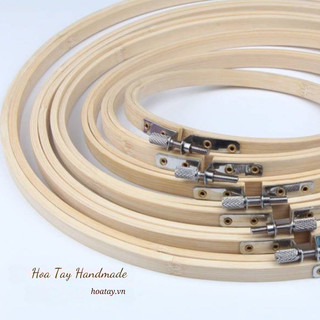 Khung Thêu Gỗ Trúc CQ233 – Công Cụ Hỗ Trợ Thêu Tay Hoàn Hảo