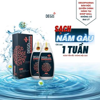  Dầu Gội Sạch Gàu Nấm DEGO Dược Liệu Giúp Giảm Ngứa Sau 1 Tuần Làm Mát Da Đầu 80ml 