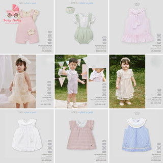 NOUS Quần yếm, Váy chữ A cho bé 3M-24M