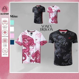 Áo Yonex Rồng,Áo Cầu Lông Yonex A107 Thấm Hút Mồ Hôi Phong Cách Dành Cho Nam Và Nữ - Nội Địa Trung