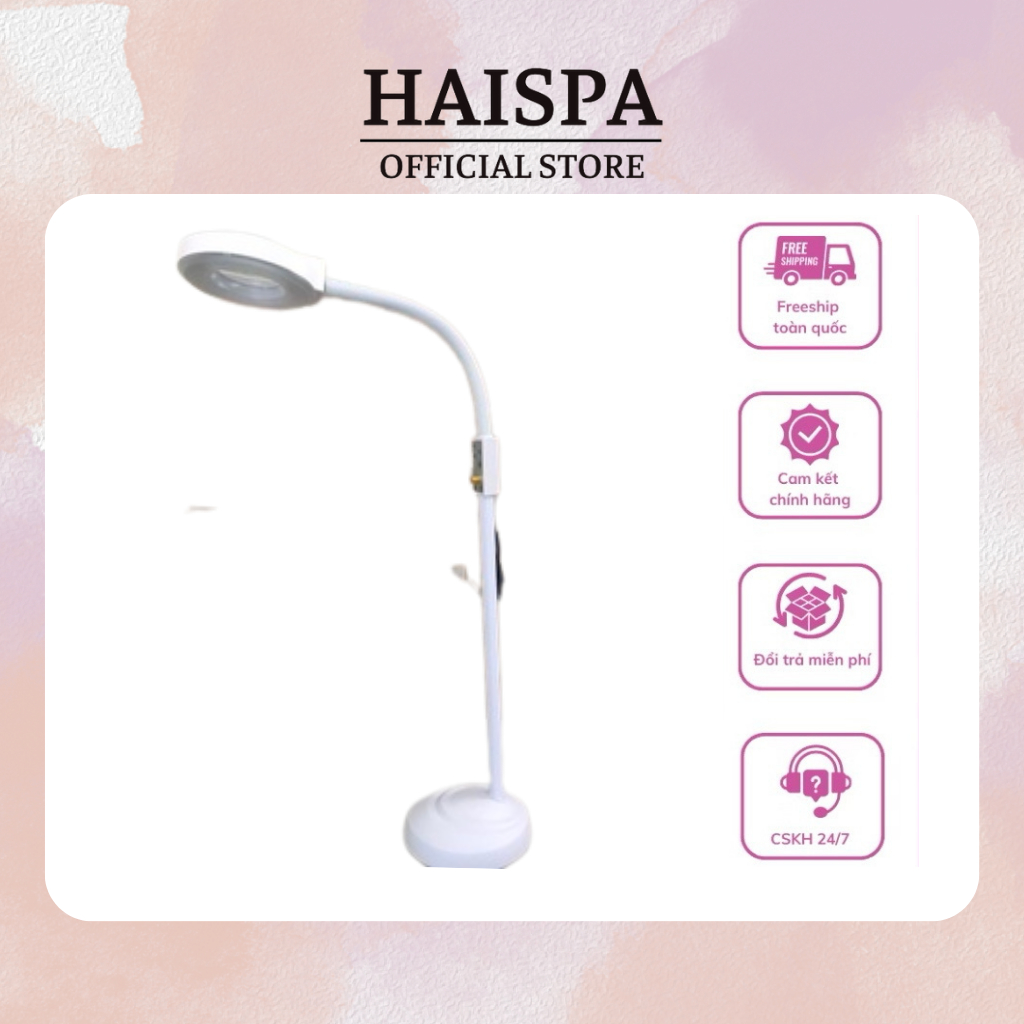 Đèn LED Soi Da HAISPA OFFICIALSTORE bóng 120 Oát