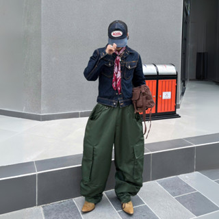 YOBA | Quần Balloon Cargo Pants - Quần Dù Dài Túi Hộp Ống Siêu Rộng,Có Bigsize 130kg,Dancer,Toji,Goku,Gymer