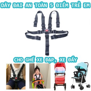Dây an toàn 5 điểm lắp trên các loại ghế xe đạp, ghế ăn, ghế ngồi ô tô ,xe máy